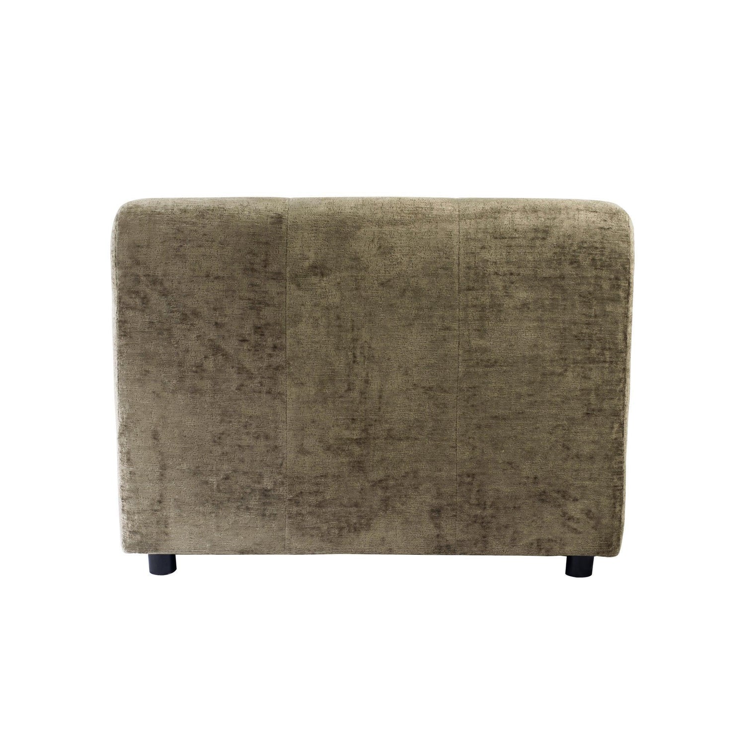 livinglovely.nl - Quinta sofa - element - soft velvet - Moss Green PTMD - - PTMD - livinglovely.nl