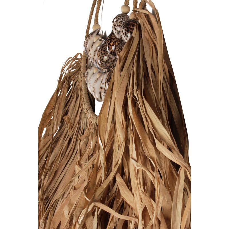 livinglovely.nl - Raffia Shell Wall Decoration - Wanddecoratie - Pole to Pole - livinglovely.nl