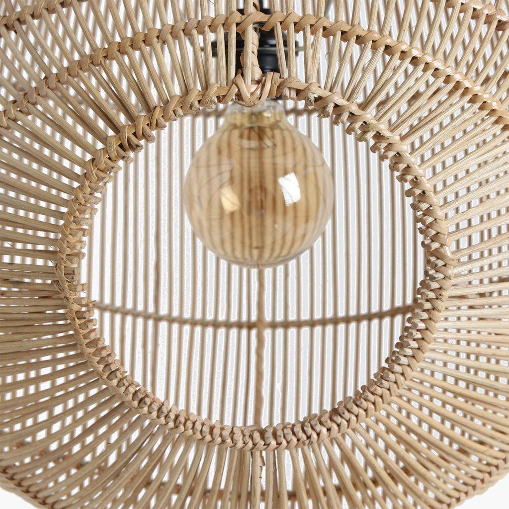 livinglovely.nl - Raw Materials Hanglamp Luna Sphere Natural - Hanglamp - Raw Materials - livinglovely.nl