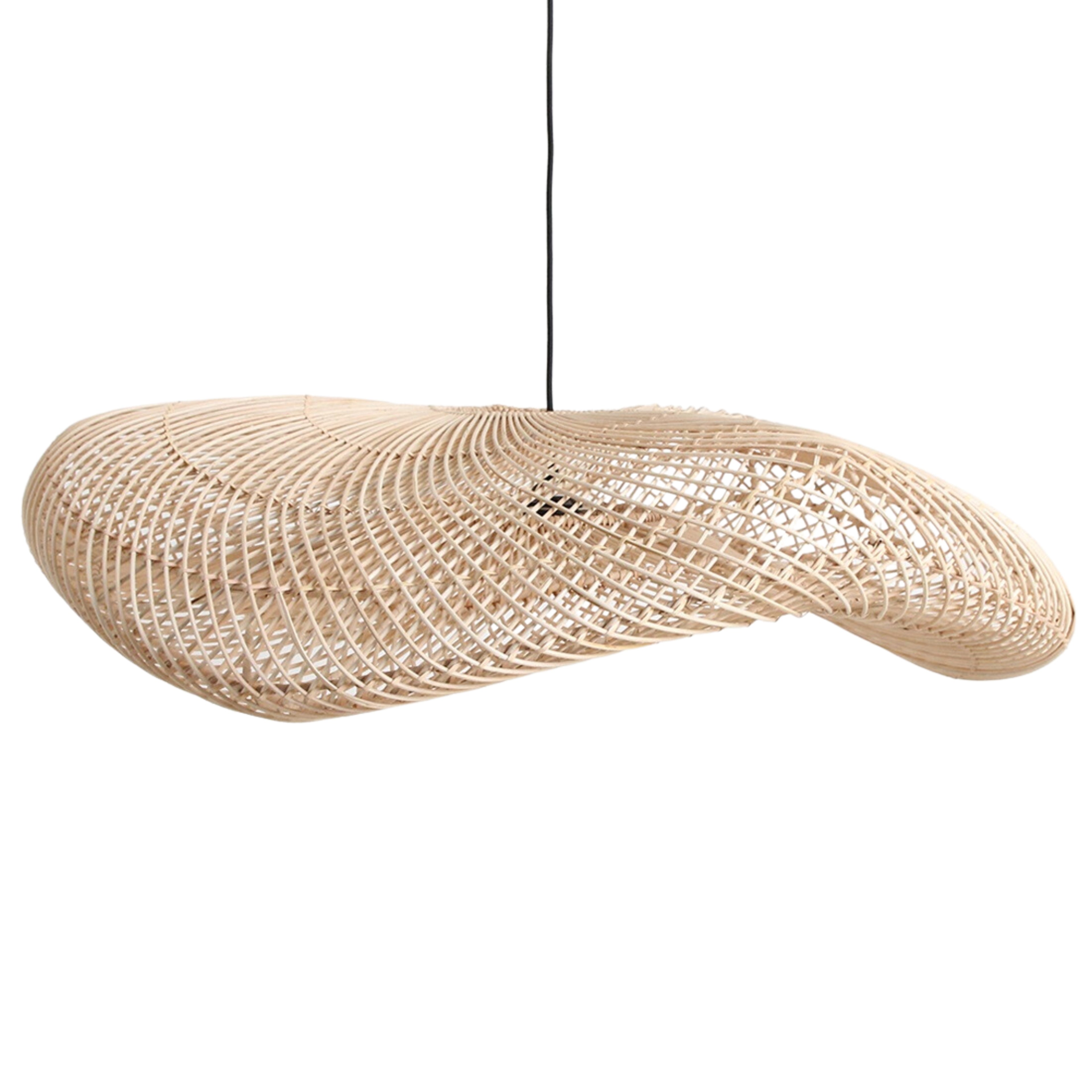 livinglovely.nl - Raw Materials Hanglamp Wave Natural XXL - Hanglamp - Raw Materials - livinglovely.nl