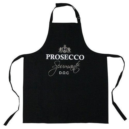 livinglovely.nl - Schort Wijn Prosecco 70x85cm - Keukenaccessoire - Mars &amp; More - livinglovely.nl