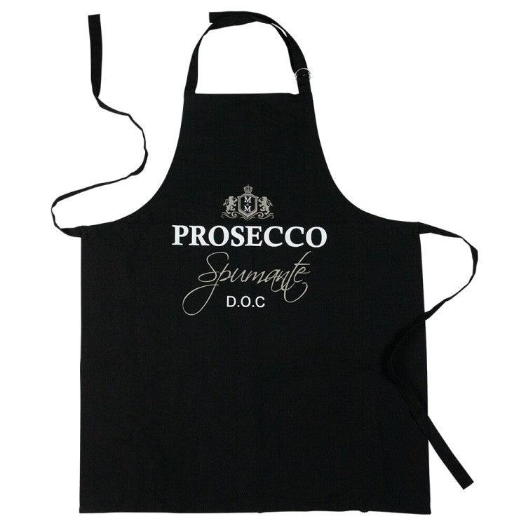 livinglovely.nl - Schort Wijn Prosecco 70x85cm - Keukenaccessoire - Mars &amp; More - livinglovely.nl