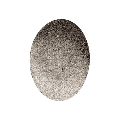 livinglovely.nl - Sian Brass shimmer iron wall panel ombre round L PTMD - Wandpaneel - PTMD - livinglovely.nl