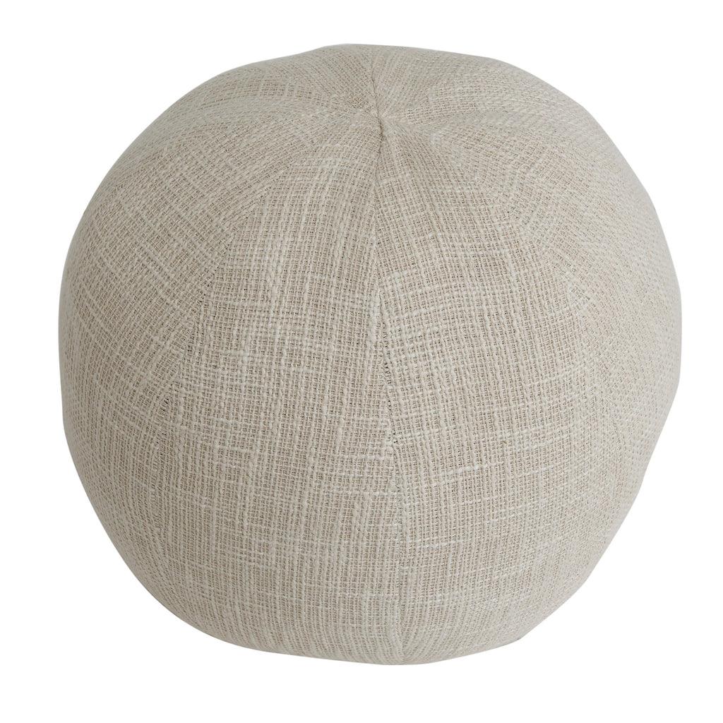 livinglovely.nl - Sierkussen Sanah - 30x30x30 cm - Katoen - Creme PTMD - Kussen - PTMD - livinglovely.nl