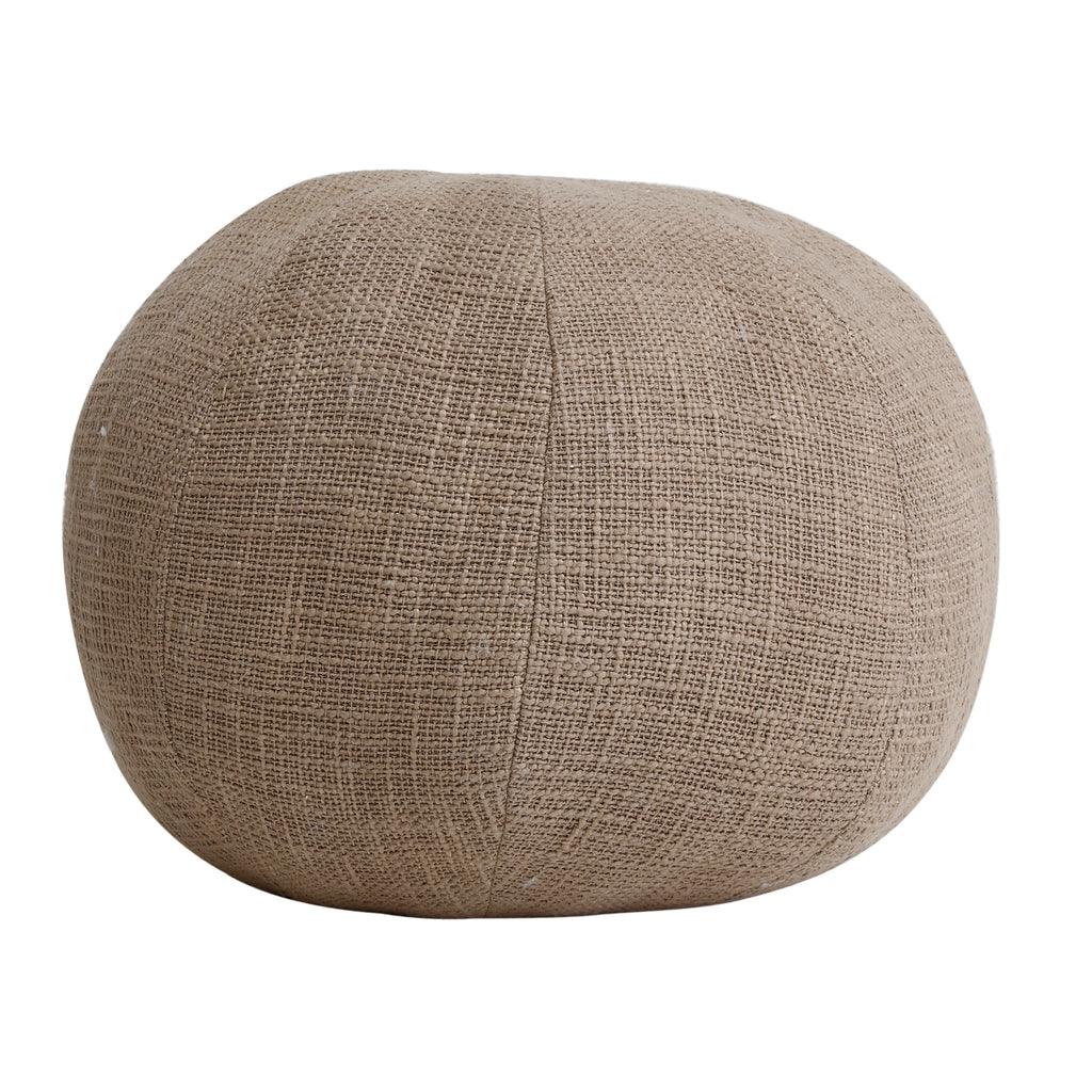 livinglovely.nl - Sierkussen Sanah L - 40x40x40 cm - Katoen - Bruin PTMD - Kussen - PTMD - livinglovely.nl