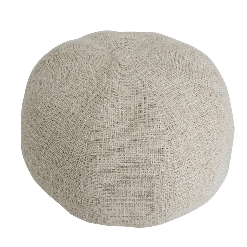 livinglovely.nl - Sierkussen Sanah L - 40x40x40 cm - Katoen - Creme PTMD - Kussen - PTMD - livinglovely.nl