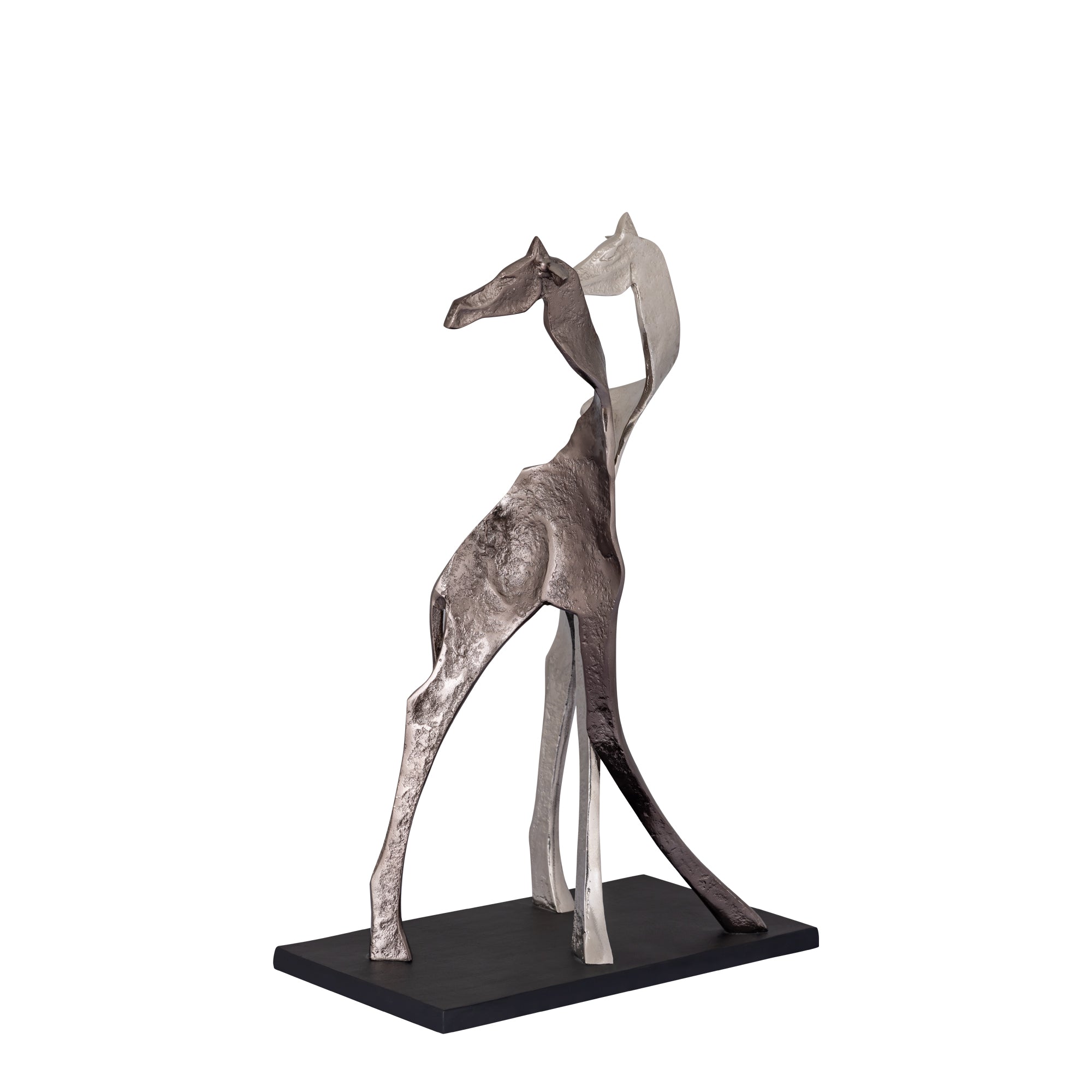 livinglovely.nl - Skye Black Statue Giraffe Small PTMD - Beeld - PTMD - livinglovely.nl