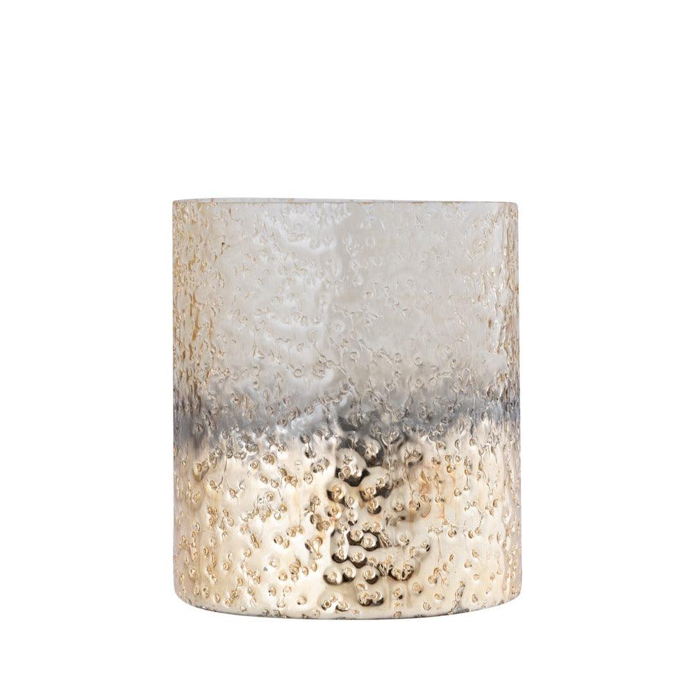 livinglovely.nl - Suzal Gold glass stormlight half beads S PTMD - Kaarshouder - PTMD - livinglovely.nl