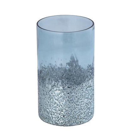 livinglovely.nl - Suzal Grey glass stormlight half beads L PTMD - Kaarshouder - PTMD - livinglovely.nl