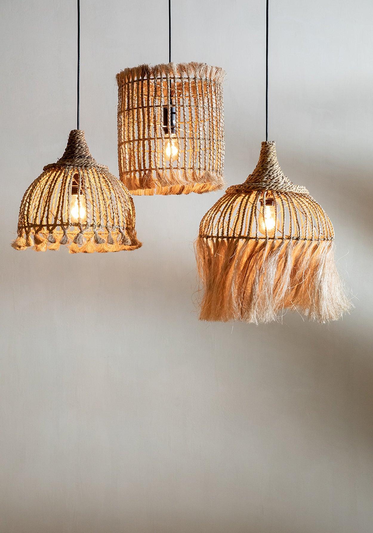 livinglovely.nl - The Abaca Bird Cage Hanglamp - Hanglamp - Bazar Bizar - livinglovely.nl