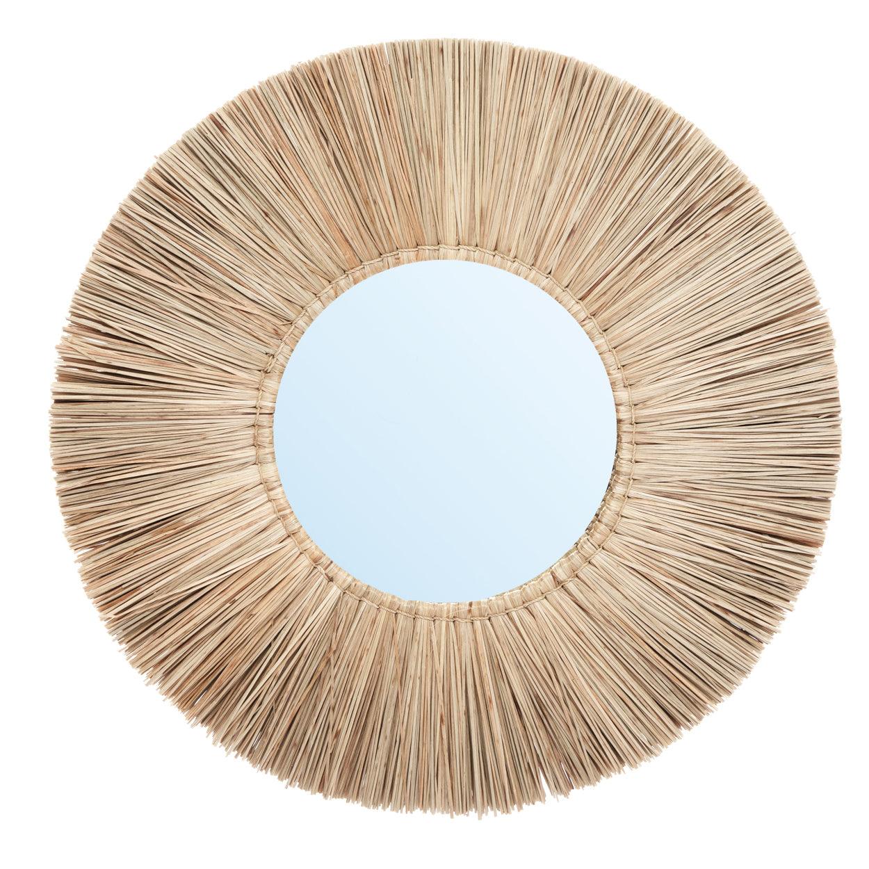 livinglovely.nl - The Alang Alang Mirror Large Naturel - Spiegel - Bazar Bizar - livinglovely.nl