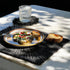 livinglovely.nl - The Alang Alang Placemat Rechthoek Zwart - Placemat - Bazar Bizar - livinglovely.nl