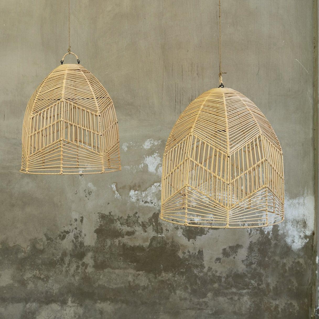 livinglovely.nl - The Bala Pendant - Natural - L - Hanglamp - Bazar Bizar - livinglovely.nl