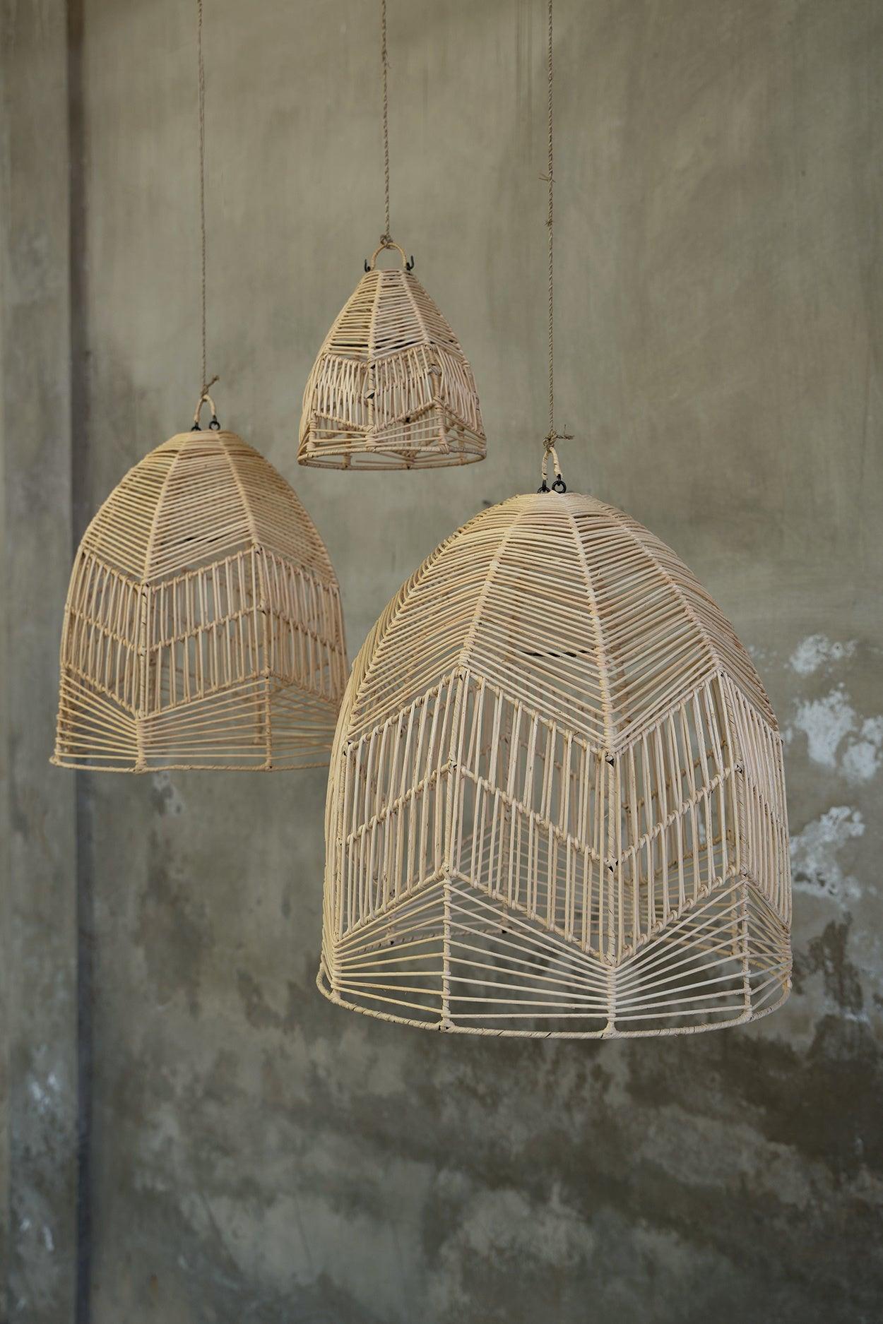 livinglovely.nl - The Bala Pendant - Natural - L - Hanglamp - Bazar Bizar - livinglovely.nl