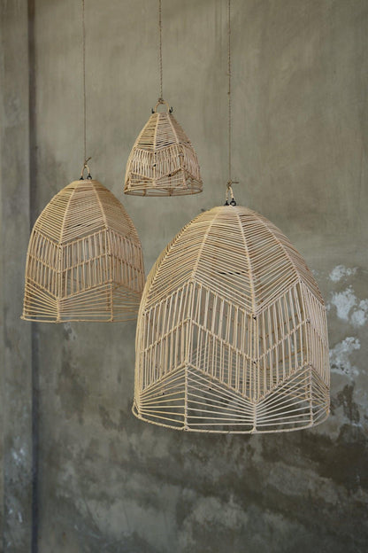 livinglovely.nl - The Bala Pendant - Natural - L - Hanglamp - Bazar Bizar - livinglovely.nl