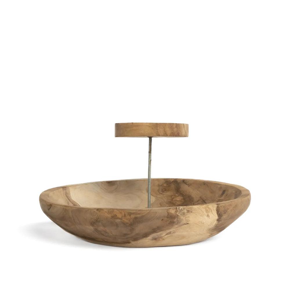 livinglovely.nl - The Candle Plate Naturel - Kaarshouder - Bazar Bizar - livinglovely.nl