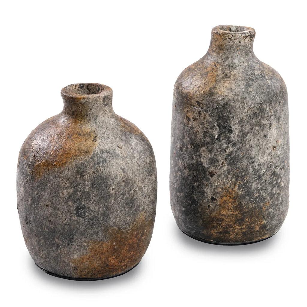 livinglovely.nl - The Classy Vase - Antique Grey - S - Vaas - Bazar Bizar - livinglovely.nl