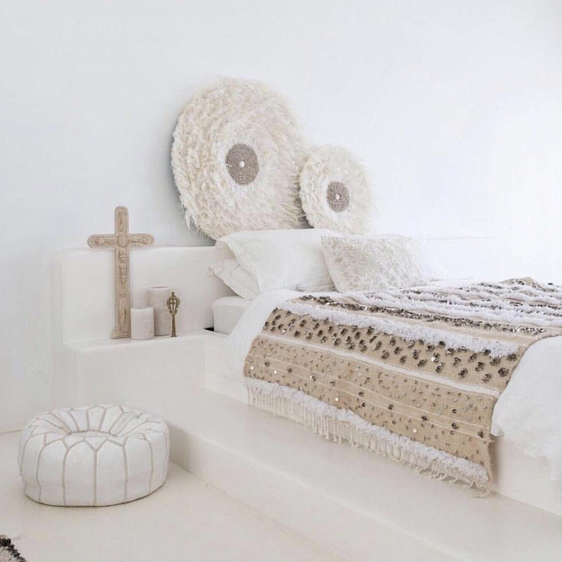 livinglovely.nl - The Coastal Juju - White - L - Wanddecoratie - Bazar Bizar - livinglovely.nl