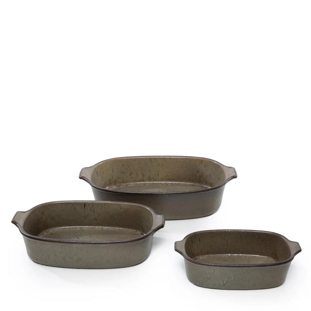 livinglovely.nl - The Comporta Oven Tray - Green - L - Schaal - Bazar Bizar - livinglovely.nl