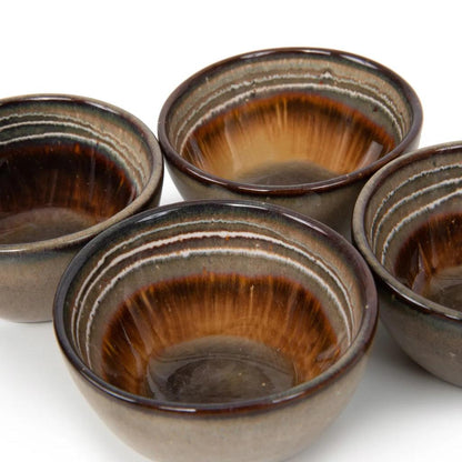 livinglovely.nl - The Comporta Sauce Bowl - XS - Set of 6 - Schaal - Bazar Bizar - livinglovely.nl