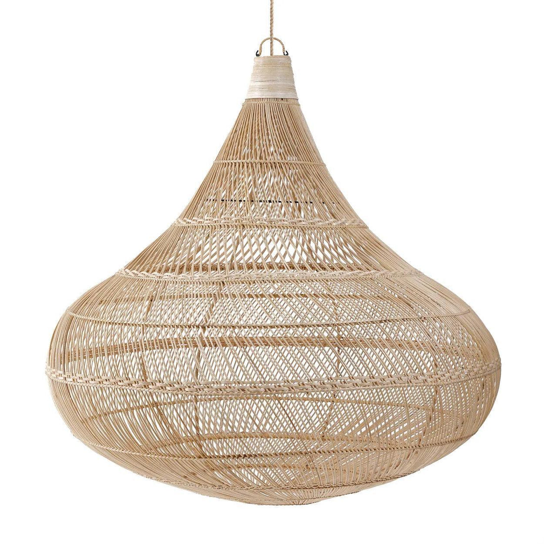 livinglovely.nl - The Drop Pendant - Natural - XL - Hanglamp - Bazar Bizar - livinglovely.nl