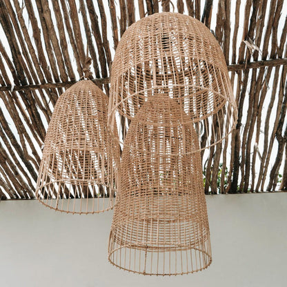 livinglovely.nl - The Elba Pendant - Natural - L - Hanglamp - Bazar Bizar - livinglovely.nl