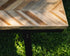 livinglovely.nl - The Herringbone Bench - Natural - 110 - Bankje - Bazar Bizar - livinglovely.nl