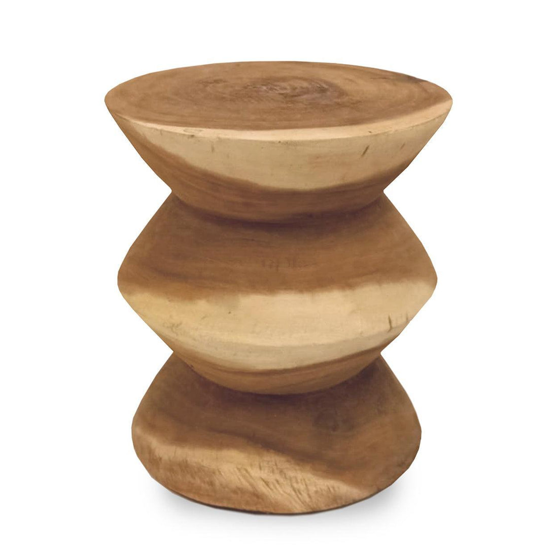 livinglovely.nl - The Indra Stool - Natural - Kruk - Bazar Bizar - livinglovely.nl