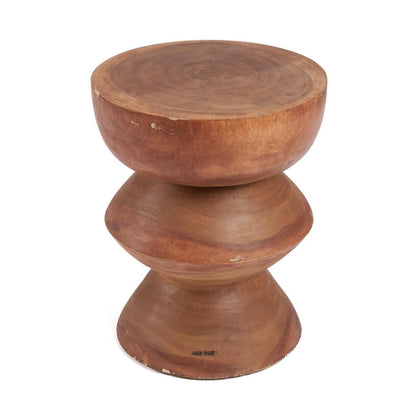 livinglovely.nl - The Indra Stool - Natural - Kruk - Bazar Bizar - livinglovely.nl