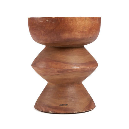 livinglovely.nl - The Indra Stool - Natural - Kruk - Bazar Bizar - livinglovely.nl