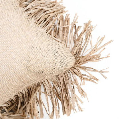 livinglovely.nl - The Jute Bonita Cushion Cover Naturel 30x50 cm - Kussen - Bazar Bizar - livinglovely.nl