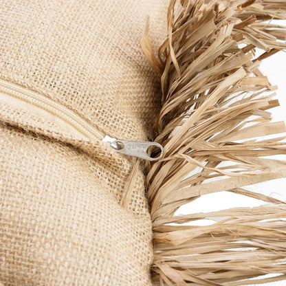 livinglovely.nl - The Jute Bonita Cushion Cover Naturel 30x50 cm - Kussen - Bazar Bizar - livinglovely.nl