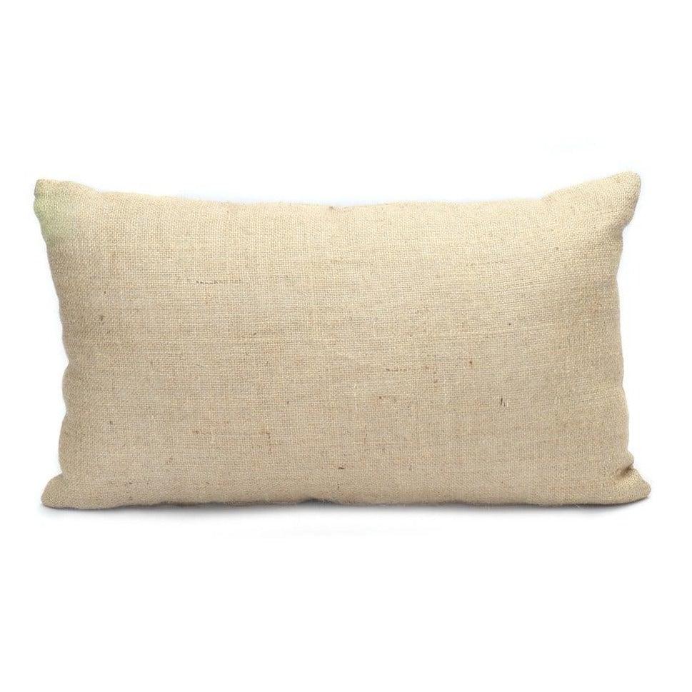 livinglovely.nl - The Jute Cushion Cover - Natural - 30x60 - Kussenhoes - Bazar Bizar - livinglovely.nl