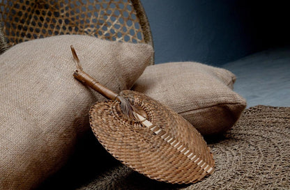 livinglovely.nl - The Jute Cushion Cover - Natural - 30x60 - Kussenhoes - Bazar Bizar - livinglovely.nl