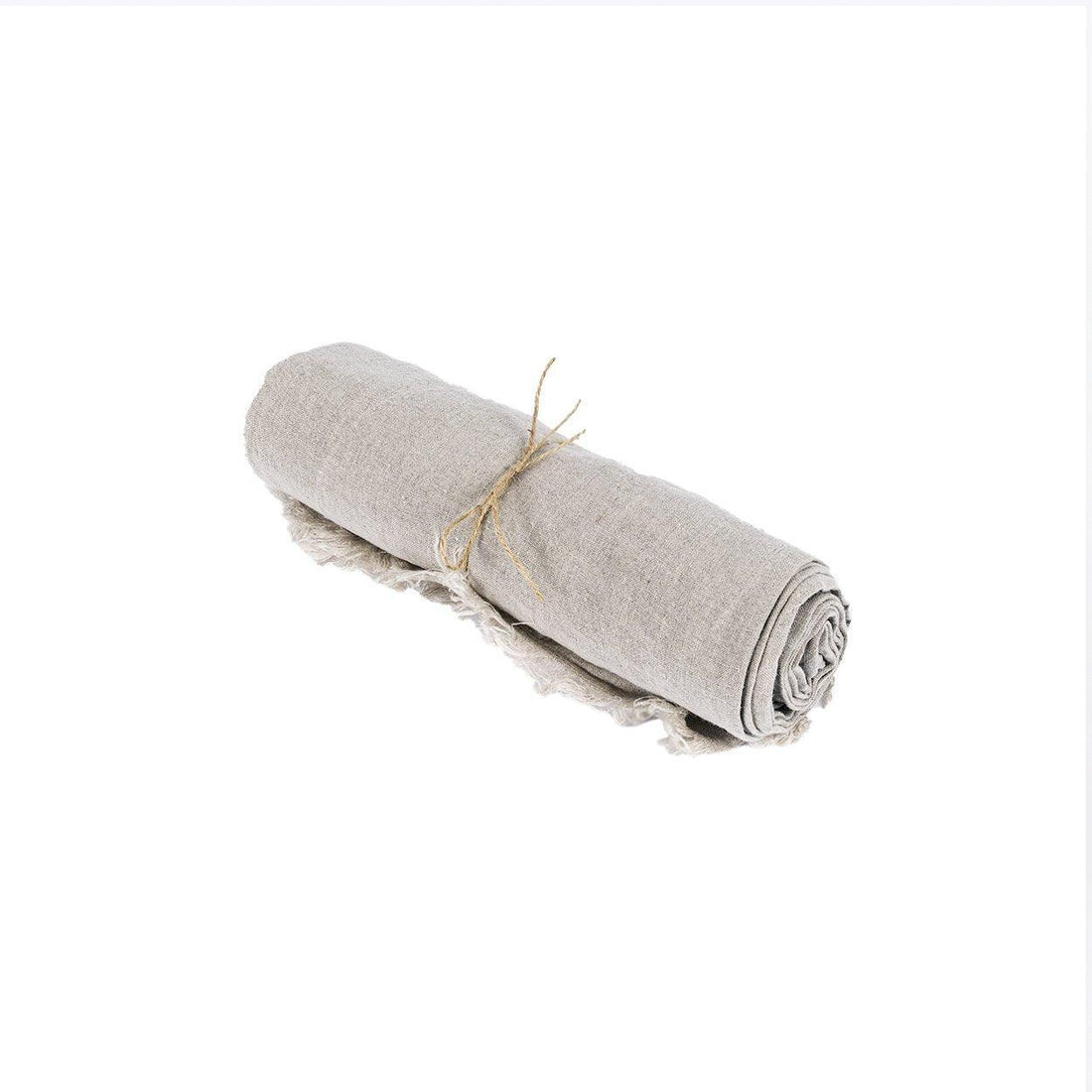 livinglovely.nl - The Linen Tablecloth - Beige - 150x200 - Tafelkleed - Bazar Bizar - livinglovely.nl