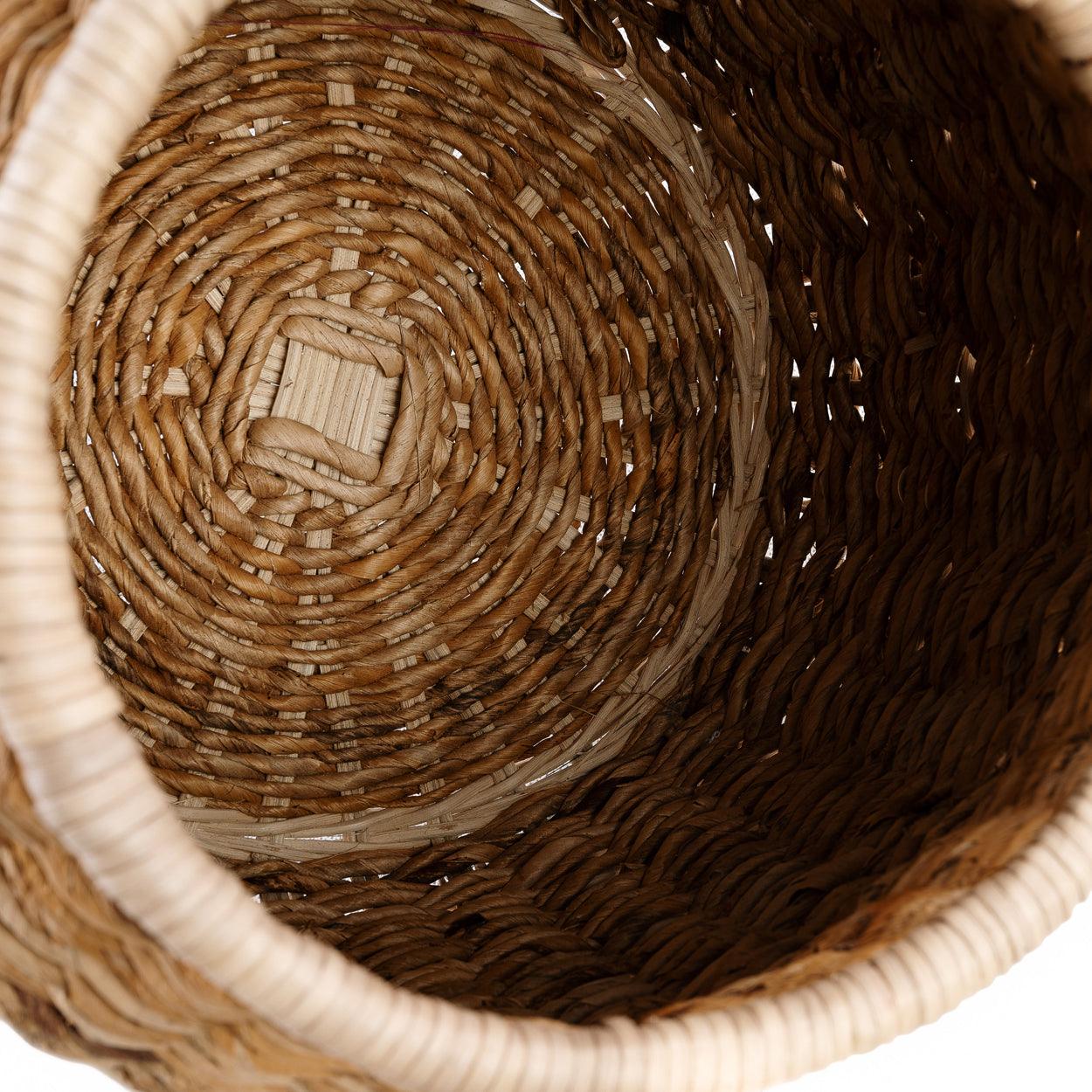 livinglovely.nl - The Luziru Basket Natural Large - Mand - Bazar Bizar - livinglovely.nl