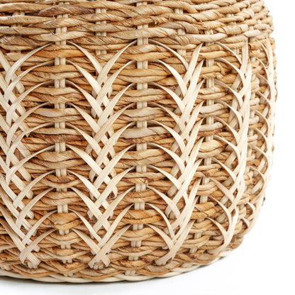 livinglovely.nl - The Luziru Basket Natural Large - Mand - Bazar Bizar - livinglovely.nl