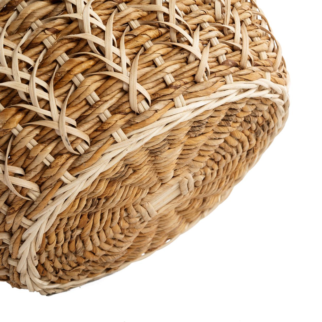 livinglovely.nl - The Luziru Basket Natural Large - Mand - Bazar Bizar - livinglovely.nl