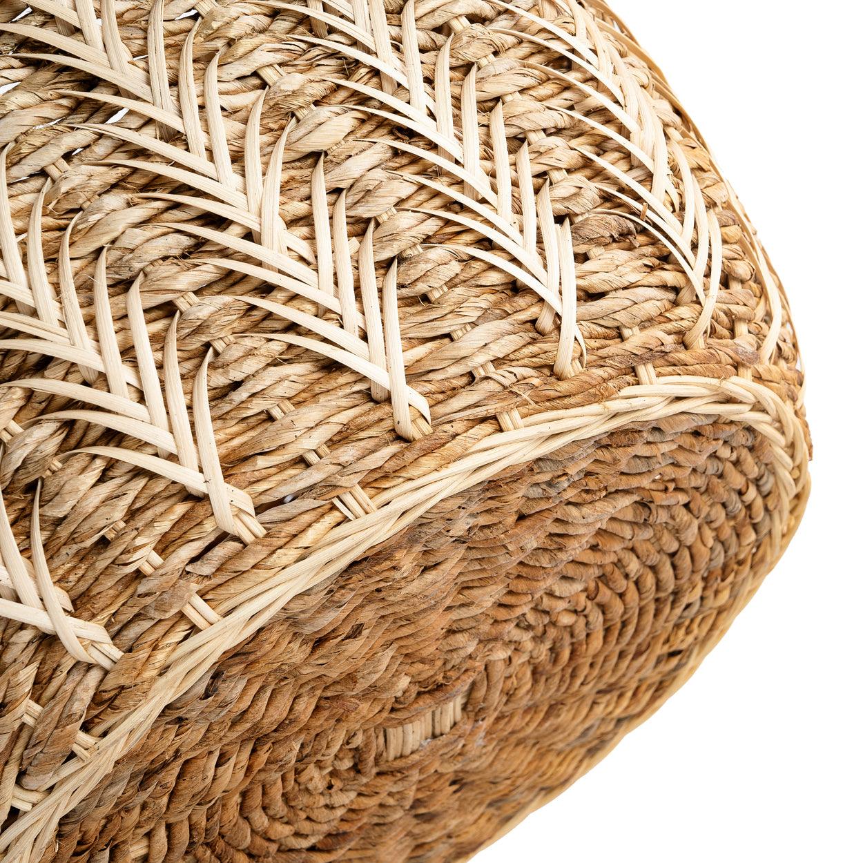 livinglovely.nl - The Luziru Basket Natural Medium - Mand - Bazar Bizar - livinglovely.nl