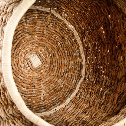 livinglovely.nl - The Luziru Basket Natural Medium - Mand - Bazar Bizar - livinglovely.nl