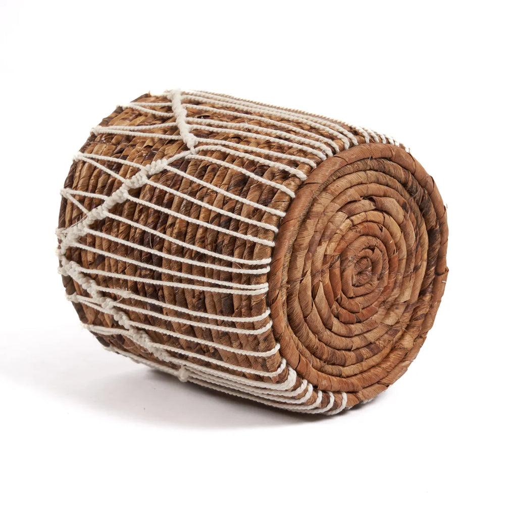 livinglovely.nl - The Macra-mazing Basket - Natural White - M - Mand - Bazar Bizar - livinglovely.nl