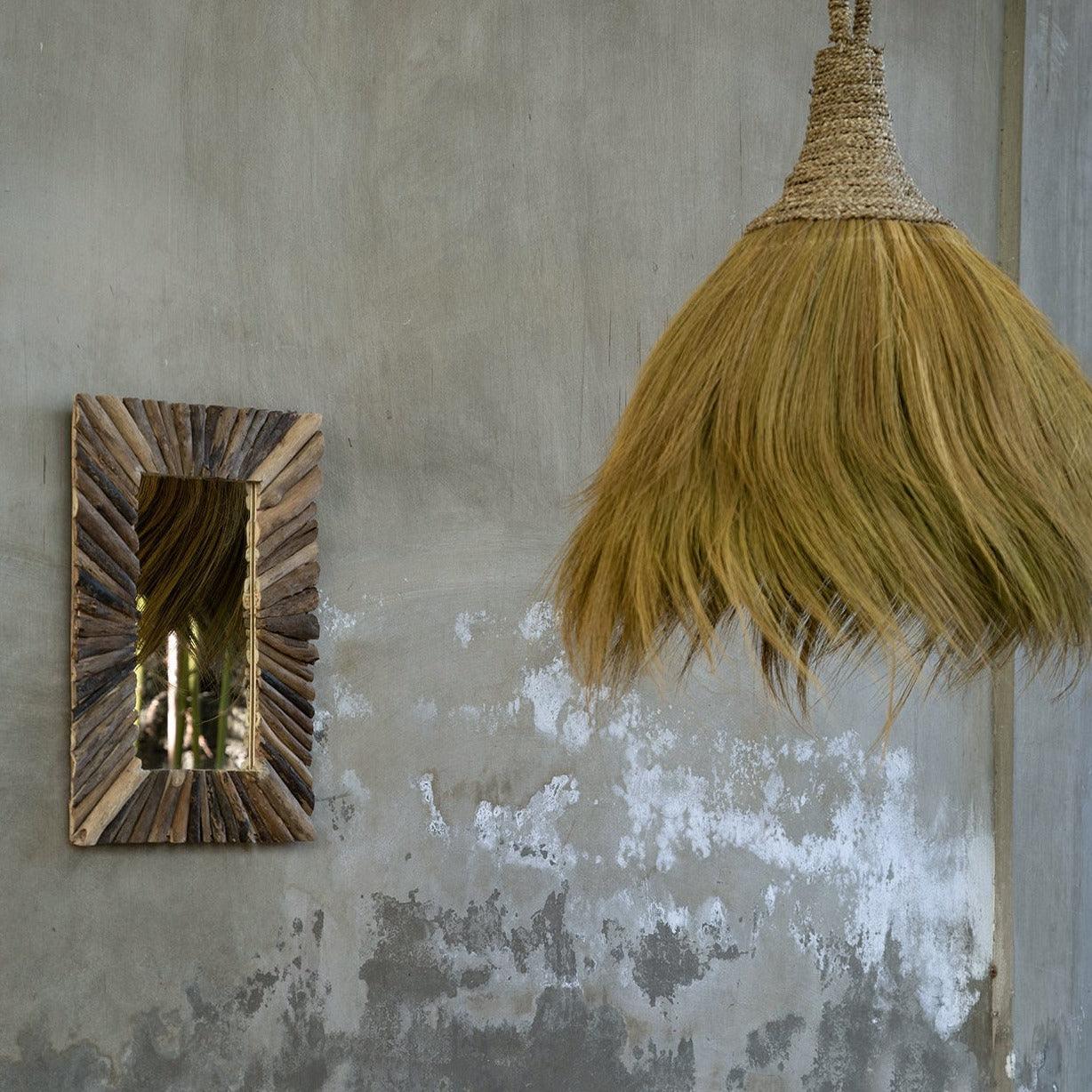 livinglovely.nl - The Makiki Pendant Natural Large - Hanglamp - Bazar Bizar - livinglovely.nl