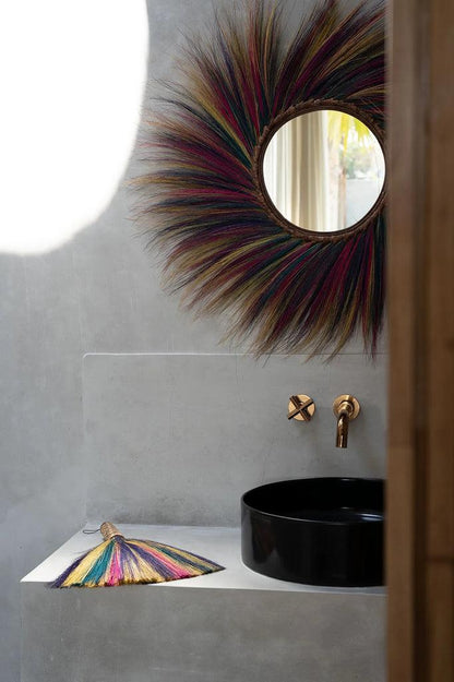 livinglovely.nl - The Marshmallow Mirror - Rainbow - Spiegel - Bazar Bizar - livinglovely.nl