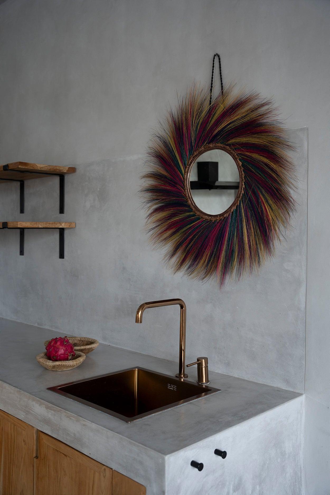 livinglovely.nl - The Marshmallow Mirror - Rainbow - Spiegel - Bazar Bizar - livinglovely.nl