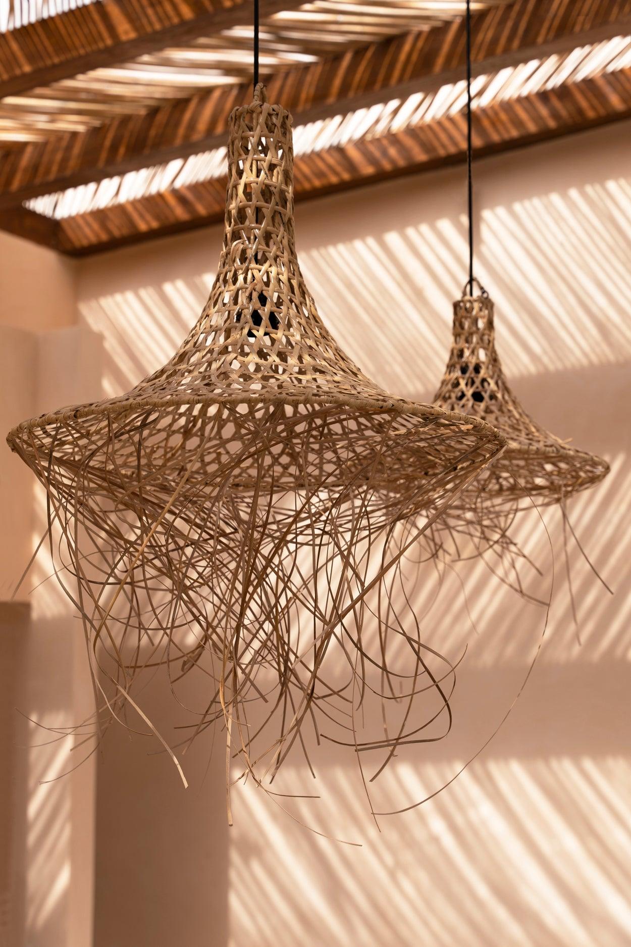 livinglovely.nl - The Mykonos Hanglamp Natural Large - Hanglamp - Bazar Bizar - livinglovely.nl