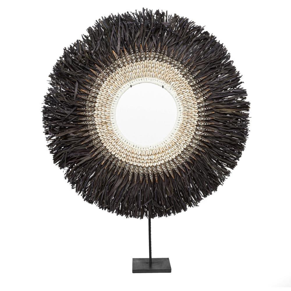 livinglovely.nl - The Nassau Hoop On Stand - Black - L - Ornament - Bazar Bizar - livinglovely.nl