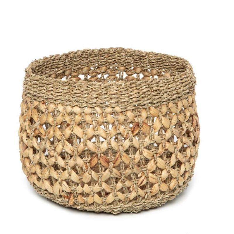 livinglovely.nl - The Nha Trang Basket Natural Large - Mand - Bazar Bizar - livinglovely.nl