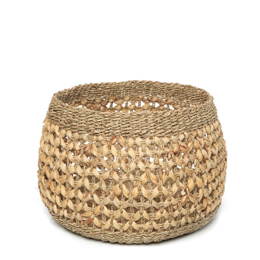 livinglovely.nl - The Nha Trang Basket Natural Medium - Mand - Bazar Bizar - livinglovely.nl