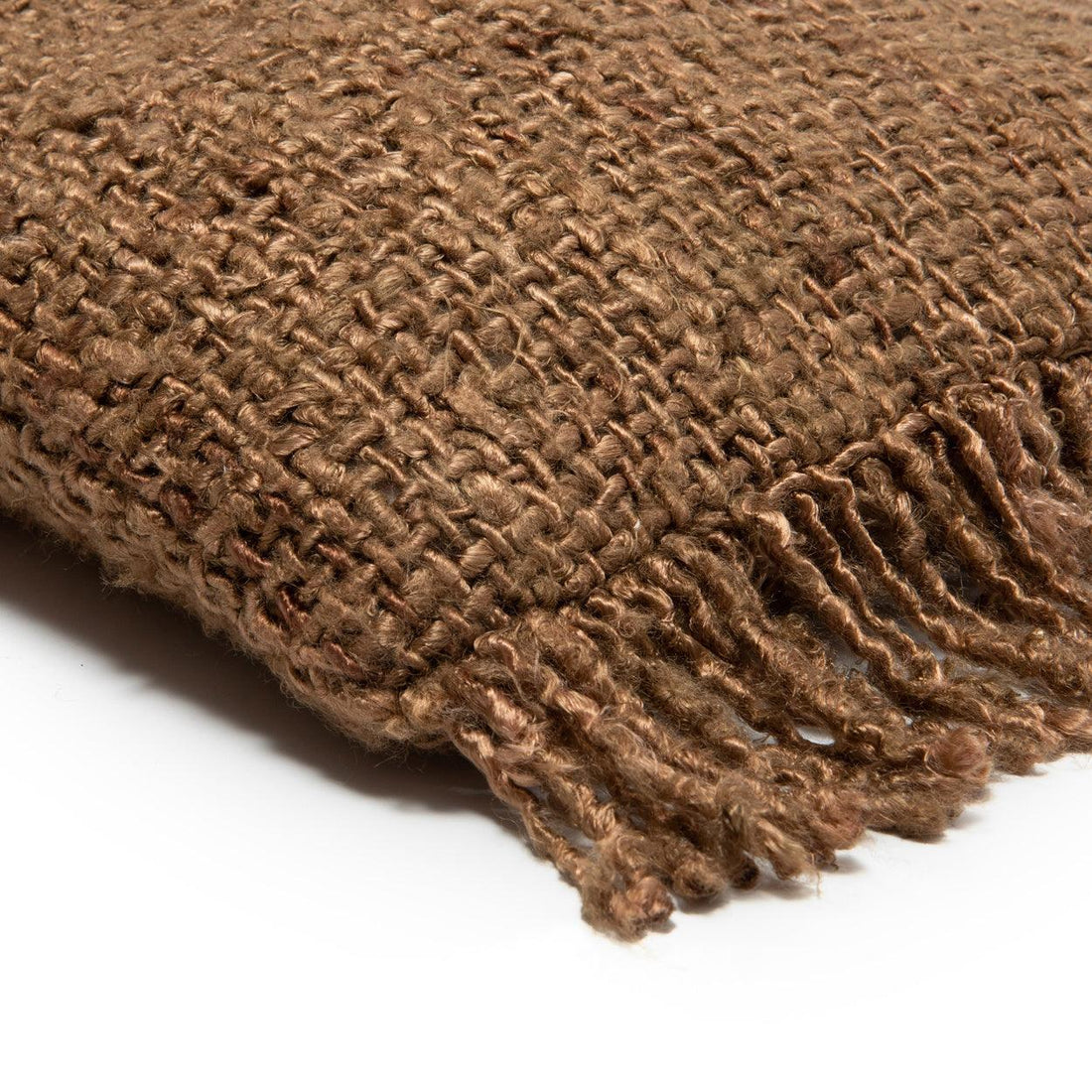 livinglovely.nl - The Oh My Gee Cushion Cover - Brown - 30x50 - Kussenhoes - Bazar Bizar - livinglovely.nl