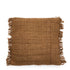 livinglovely.nl - The Oh My Gee Cushion Cover - Brown - 60x60 - Kussenhoes - Bazar Bizar - livinglovely.nl